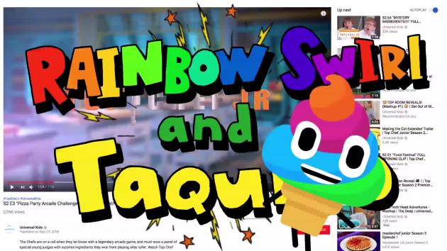 REVIEW: Top Chef Junior!!! | Tacquito & Rainbow Swirl Show | Universal Kids