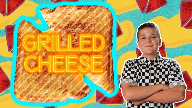 How to Make a Grilled Cheese Sandwich! / FOOD EATS KID