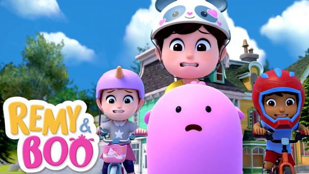 Remy & Boo: Videos: Robot Bike Race | Universal Kids