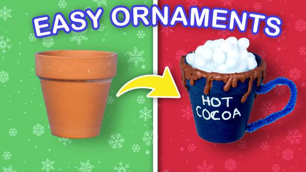 3 Easy Holiday Ornaments