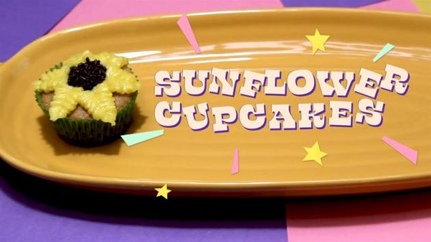 Sunflower Cupcake Recipe